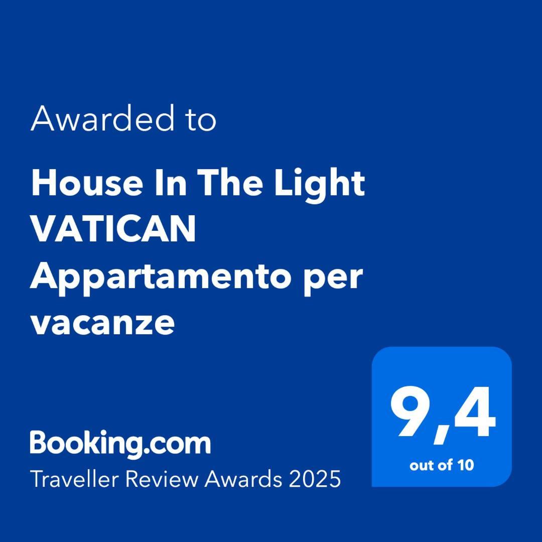 House In The Light Vatican Appartamento Per Vacanze Róma Kültér fotó